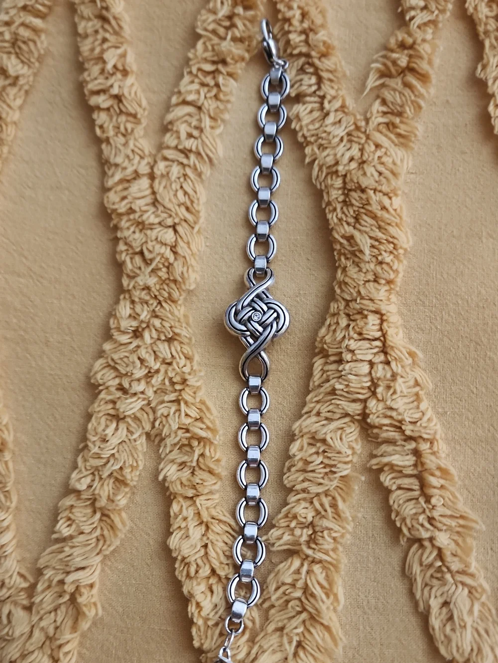 New Brighton Interlok Knot Station Link Bracelet, NWT